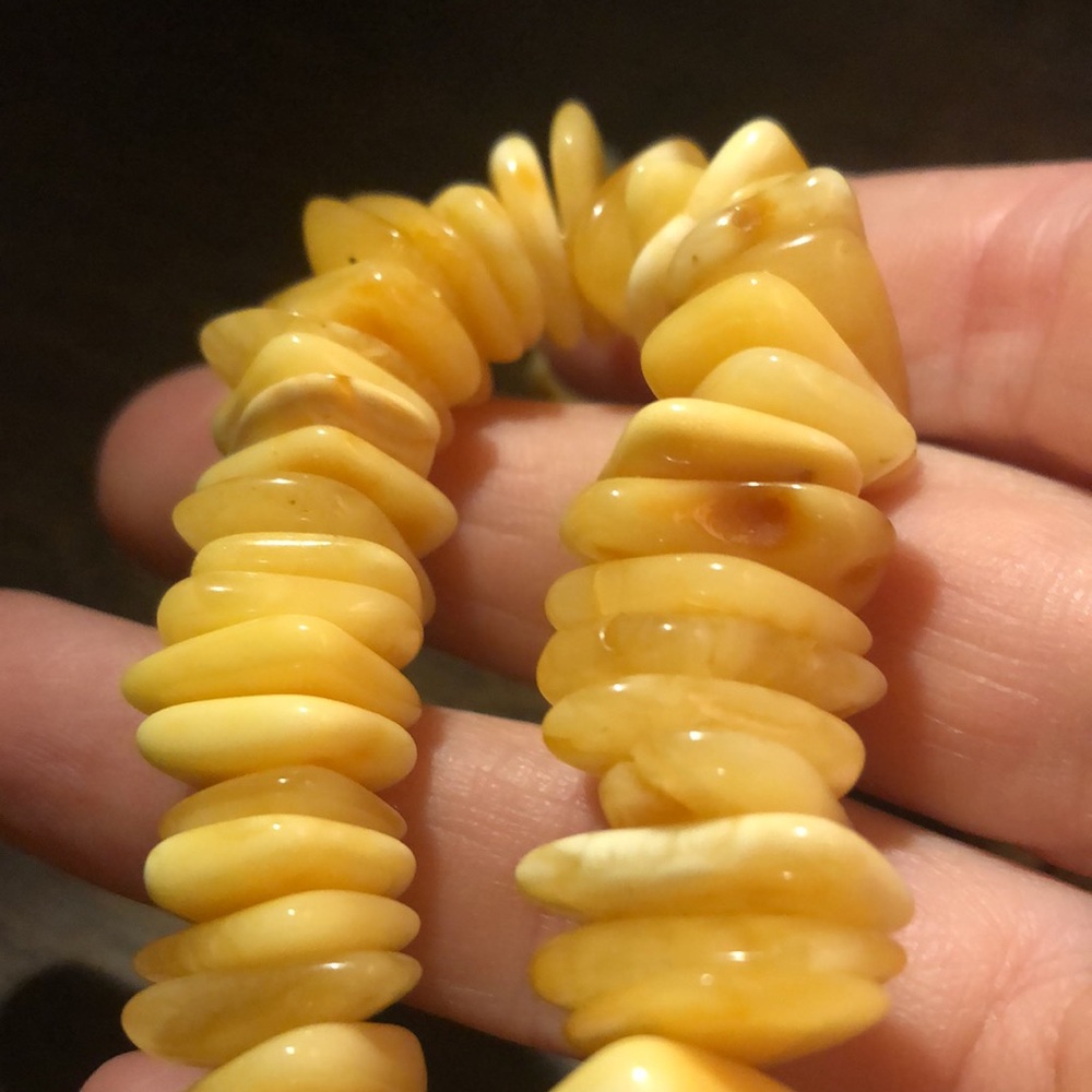 Butterscotch genuine Baltic amber necklace - Picture 6 of 6